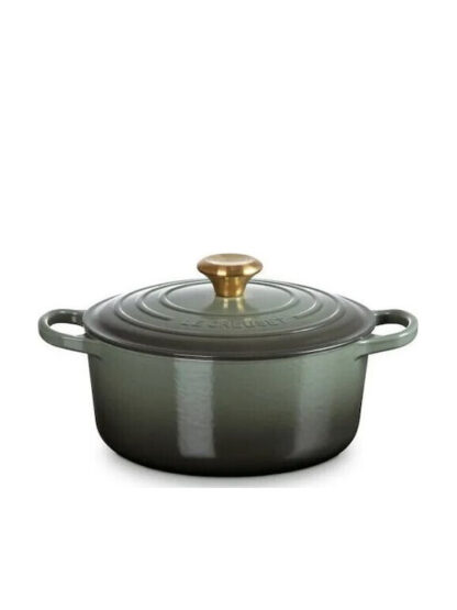 Le Creuset Signature Bräter rund 24 cm thyme