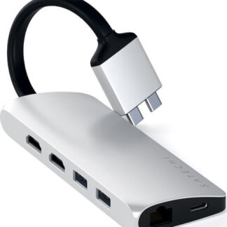 Satechi Type-C Dual Multimedia Adapter silver