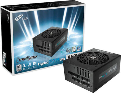FSP/Fortron Hydro PTM Pro 850W Μαύρο Τροφοδοτικό Υπολογιστή Full Modular 80 Plus Platinum