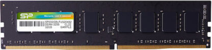SILICON POWER DDR4 UDIMM RAM memory 3200 MHz CL22 32 GB (SP032GBLFU320X02) Black