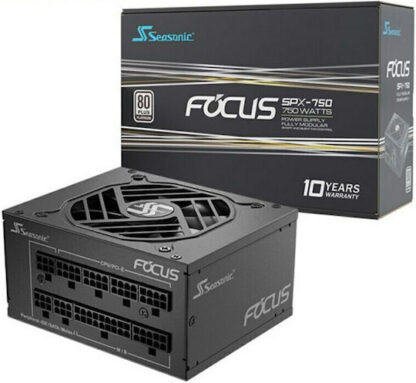 Seasonic Focus PX 750W Μαύρο Τροφοδοτικό Υπολογιστή Full Modular 80 Plus Platinum