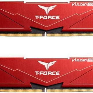 DDR5 32GB KIT 2x16GB PC 6400 Team T-Force Vulcan FLBD532G6400HC40BDC01 schwarz