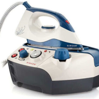 SINGER SHG6201 steam ironing station 850 W 1.2 L Stainless Steel soleplate Black  Blue  Grey