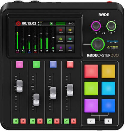 RODECaster Pro Duo - Podcast production studio