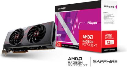 Sapphire Radeon RX 7700 XT 12GB GDDR6 Pulse Κάρτα Γραφικών Κωδικός: 11335-04-20G
