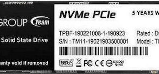 SSD Teamgroup 2TB MP33 PRO PCIe M.2 TM8FPD002T0C101 PCIe 3.0 x4 NVME