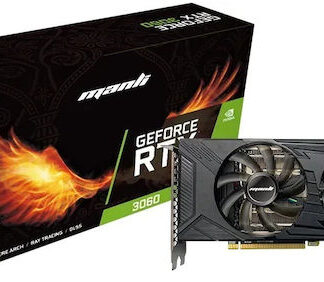 Manli GeForce RTX 3050 8GB GDDR6 Nebula Single Κάρτα Γραφικών Κωδικός: N64030500M15802