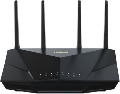 ASUS RT-AX5400 wireless router Gigabit Ethernet Dual-band (2.4 GHz / 5 GHz) Black