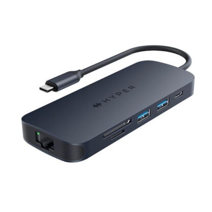 Hyper USB-C Docking Station με HDMI 4K PD Ethernet Γκρι (HD4004GL)