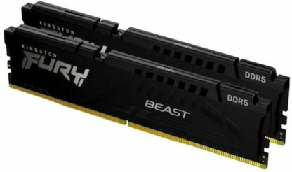 Kingston Fury Beast DDR5 64GB RAM με 2x32GB Modules και Ταχύτητα 6000 για Desktop Κωδικός: KF560C30BBK2-64