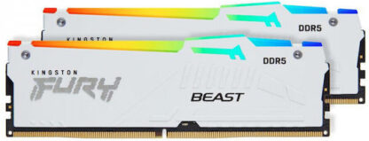 DDR5 32GB KIT 2x16GB PC 6000 Kingston FURY Beast RGB EX KF560C30BWEAK2-32