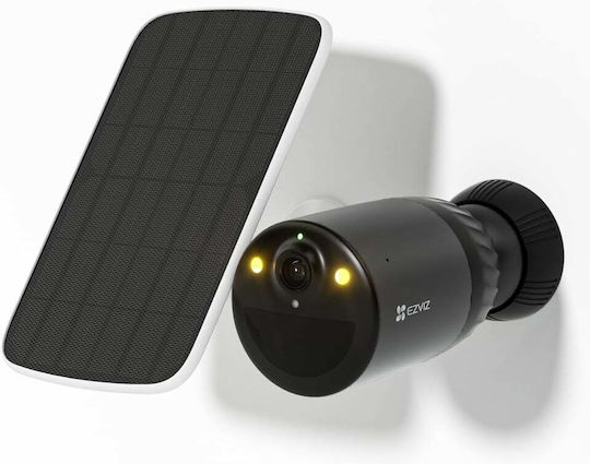 Ezviz BC1C 4K & Solar Panel F Kit IP Κάμερα Παρακολούθησης 4K Αδιάβροχη Μπαταρίας με Αμφίδρομη Επικοινωνία