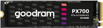 Goodram PX700 SSD SSDPR-PX700-02T-80 internal solid state drive M.2 2.05 TB PCI Express 4.0 NVMe 3D NAND