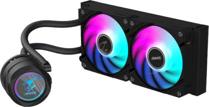 Gigabyte AORUS Waterforce II 240 Υδρόψυξη Επεξεργαστή Διπλού Ανεμιστήρα 120mm για Socket AM4/AM5/1700/1200 με ARGB Φωτισμό