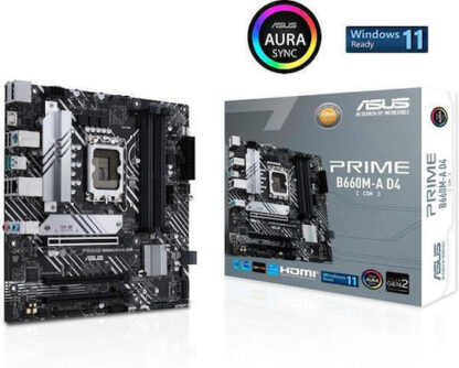 ASUS PRIME B660M-A D4 CSM (1700) (D)