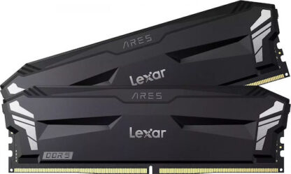 DDR5 32GB KIT 2x16GB PC 6000 Lexar ARES CL32 with heatsink schwarz LD5U16G60C320A-RGD