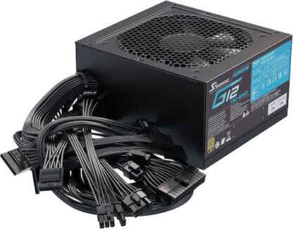 Seasonic G12 GC 850W Μαύρο Τροφοδοτικό Υπολογιστή Full Wired 80 Plus Gold