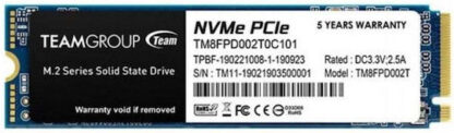 SSD Teamgroup 2TB MP33 PRO PCIe M.2 TM8FPD002T0C101 PCIe 3.0 x4 NVME