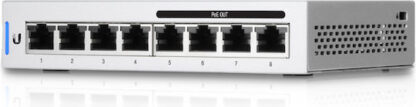 Ubiquiti US-8-60W-5 Managed PoE+ Switch με 8 Θύρες Gigabit (1Gbps) Ethernet