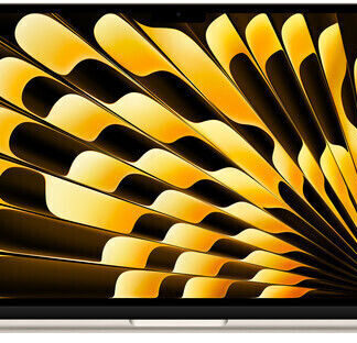 Apple 15-inch MacBook Air: Apple M4 chip with 10-core CPU and 10-core GPU  16GB  256GB SSD - Starlight