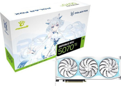 Manli GeForce RTX 5070 Ti 16GB GDDR7 Polar Fox Κάρτα Γραφικών