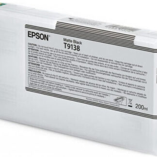 Epson T91380N Γνήσιο Μελάνι Εκτυπωτή InkJet Matte Μαύρο (C13T91380N)