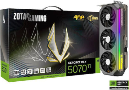 Zotac GeForce RTX 5070 Ti 16GB GDDR7 AMP Extreme Infinity Ultra Κάρτα Γραφικών Κωδικός: ZT-B50710BU-10P