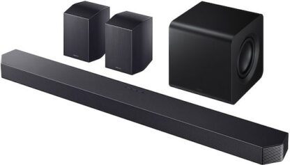 Samsung HW-Q930F Soundbar 9.1.4 Bluetooth, HDMI και Wi-Fi με Ασύρματο Subwoofer και Τηλεχειριστήριο Μαύρο
