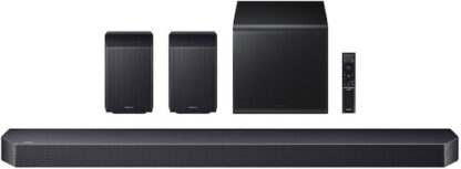 Samsung HW-Q930F Soundbar 9.1.4 Bluetooth, HDMI και Wi-Fi με Ασύρματο Subwoofer και Τηλεχειριστήριο Μαύρο