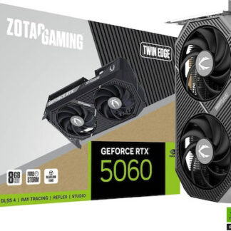 Zotac GeForce RTX 5060 8GB GDDR7 Twin Edge OC White Κάρτα Γραφικών Κωδικός: ZT-B50600Q-10M