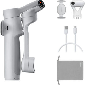 Insta360 Flow 2 AI Tracker Bundle (Stone Gray) - gimbal z modułem śledzenia AI
