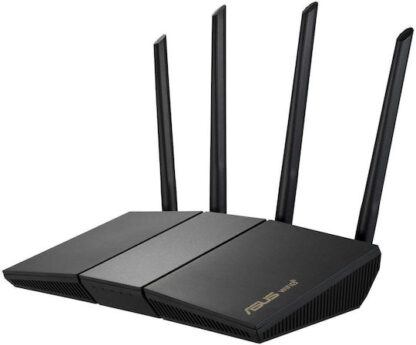 Asus RT-AX57 AX3000 Ασύρματο Router Wi‑Fi 6 με 4 Θύρες Gigabit Ethernet
