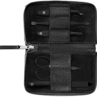 Zwilling Maniküre-Etui Leder 5tlg. schwarz