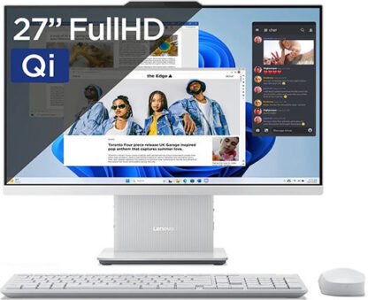 Lenovo IdeaCentre AIO 27IRH9 i7-13620H 27  FHD IPS 300nits AG 16GB DDR5 5200 SSD1TB Intel UHD Graphics Win11 Cloud Grey