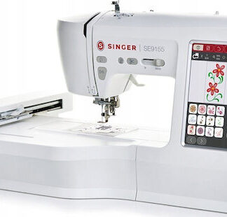 SINGER Embroidery sewing machine SE9155 Electric current White
