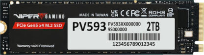 Patriot Viper PV593 M.2 PCI-E Gen5 x4 NVMe2 2TB 14G