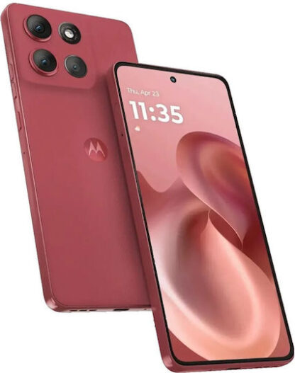 Motorola Moto G86 5G 12/256 GB smartphone in Pantone Chrysanthemum (pink)