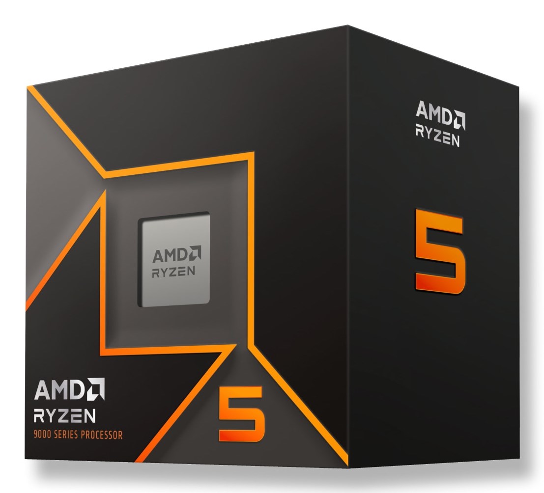 AMD Ryzen 5 9600 Box AM5 (5,2GHz) 100-100000718BOX mit Kühler AMD Ryzen 5 9600 Box AM5 (5,2GHz) 100-100000718BOX mit Kühler