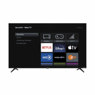 Sharp 50GJ4225E 50'' UHD Roku Smart TV schwarz