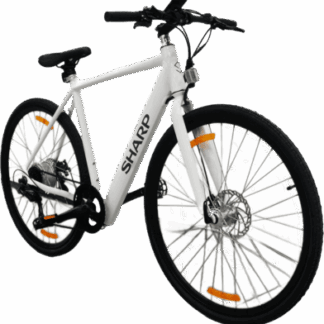 Sharp Gravel E-Bike 250W Motor App 70km grün glanz