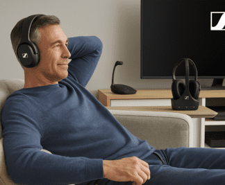 Sennheiser RS175-U Kabelloser TV Kopfhörer schwarz