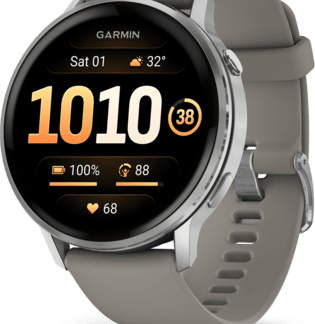 Garmin Venu 4 Smartwatch 45mm schwarz/silber