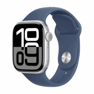 Watch Apple Watch Series 10 GPS 42mm Silver Aluminium Case with Sport Loop - Blue Cloud
