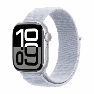 Watch Apple Watch Series 10 GPS 46mm Jet Black Aluminium Case with Sport Band M/L - Black