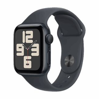 Watch Apple Watch SE (2024) GPS 40mm Starlight Aluminium Case with Sport Band S/M - Starlight