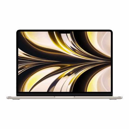 Apple MacBook Air 13 M2 2022 QWERTZ 16GB RAM 256GB 8-Core CPU 8-Core GPU - Starlight