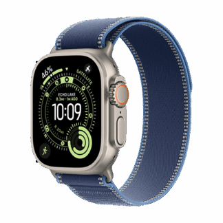 Watch Apple Watch Ultra 3 (2025) 5G 49mm Natural Titanium Case with Ocean Band - Anchor Blue