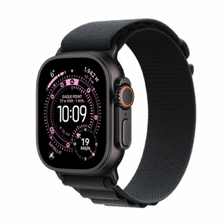 Watch Apple Watch Ultra 3 (2025) 5G 49mm Black Titanium Case with Trail Loop M/L - Black/Charcoal