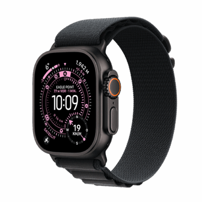 Watch Apple Watch Ultra 3 (2025) 5G 49mm Black Titanium Case with Alpine Loop M - Black
