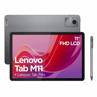 Tablet Lenovo Tab M11 G88 4GB RAM 128GB LTE with Pen and Folio Case - Grey